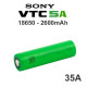 Batería recargable 18650 Sony VTC5A 2600mAh 35A