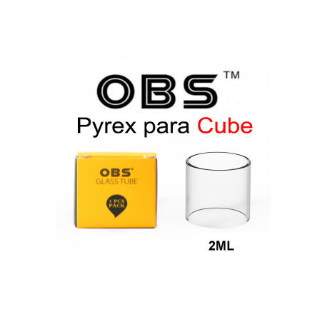 Depósito de pyrex para OBS Cube 2ml
