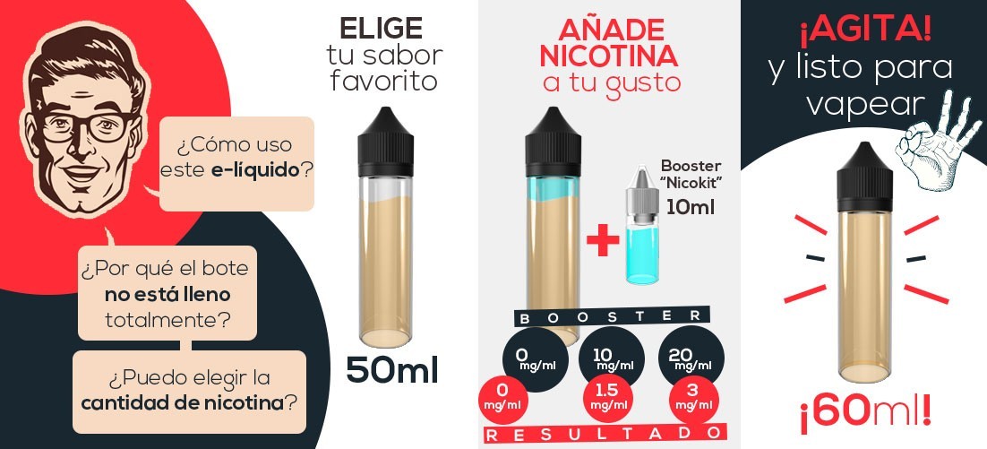 E-líquido ATMOS LAB NUTACCO TPD 50ml Sin Nicotina