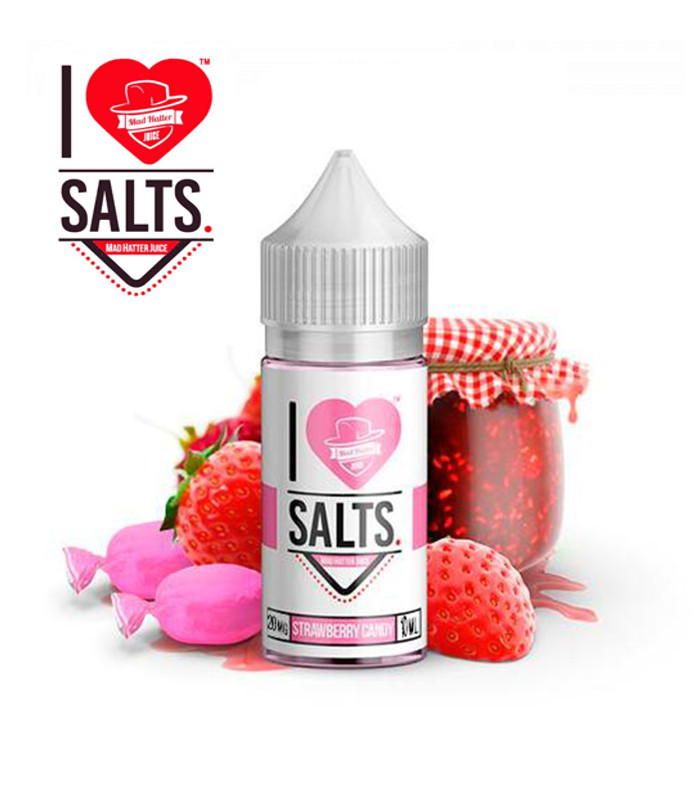 E-líquido Mad Hatter I Love Salts Strawberry Candy 20mg/ml 10ml
