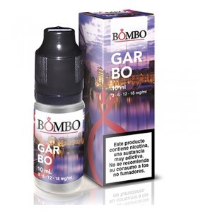 E-LÍQUIDO BOMBO sabor GARBO 6mg/ml 10ml